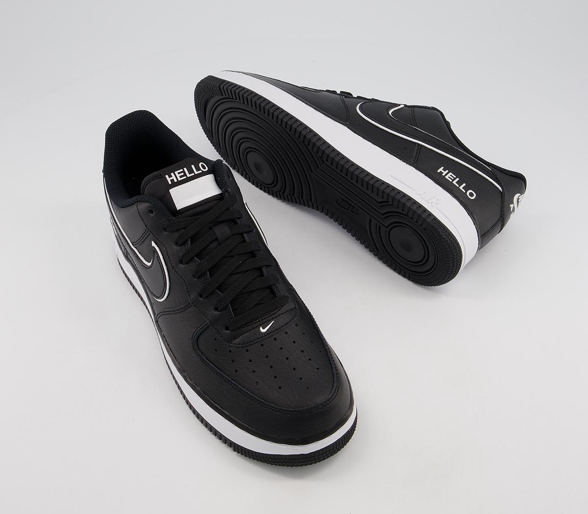 Nike Air Force 1 07 Trainers Nike Air Force 1 07 Trainers Black Black White