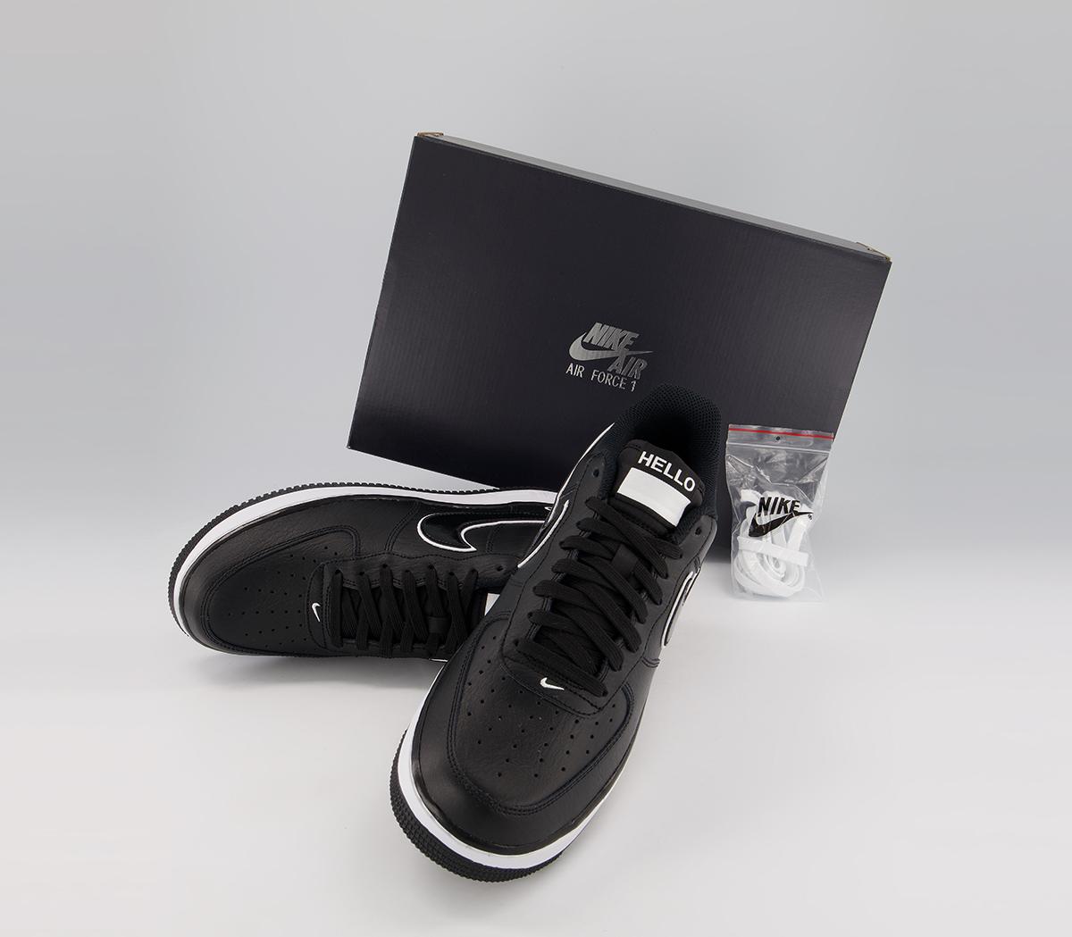 Nike Air Force 1 07 Trainers Nike Air Force 1 07 Trainers Black Black White
