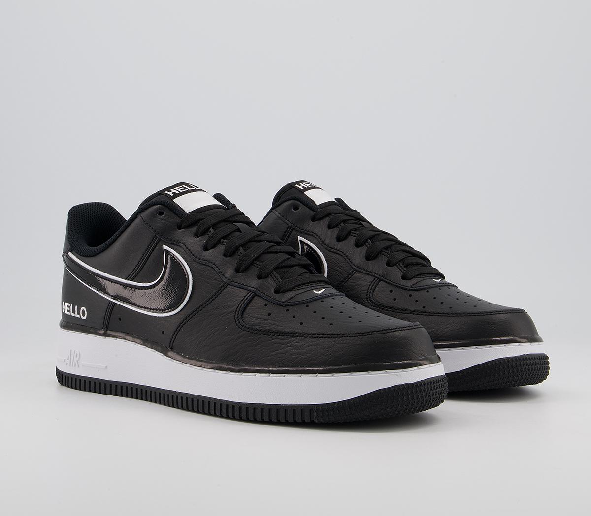 Nike Air Force 1 07 Trainers Nike Air Force 1 07 Trainers Black Black White