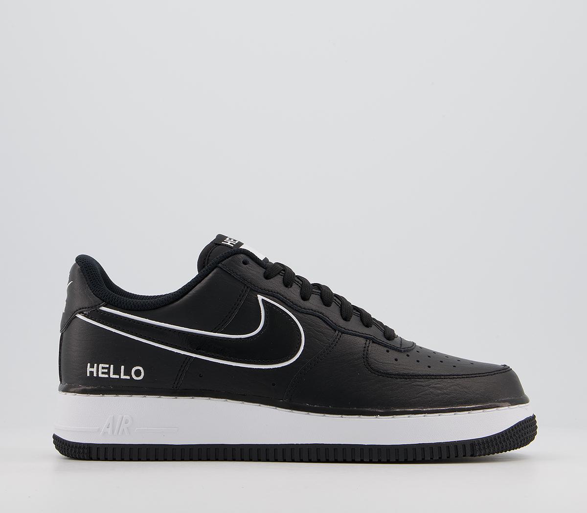 NikeAir Force 1 07 Trainers NikeAir Force 1 07 TrainersBlack Black White