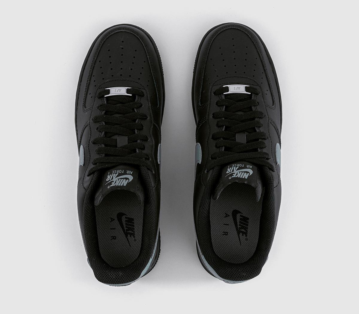 Nike Air Force 1 07 Trainers Nike Air Force 1 07 Trainers Black Cool Grey