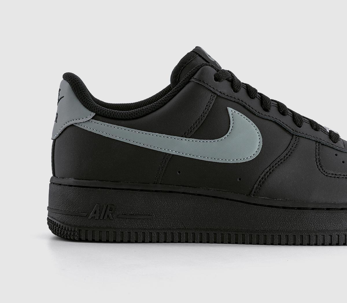Nike Air Force 1 07 Trainers Nike Air Force 1 07 Trainers Black Cool Grey