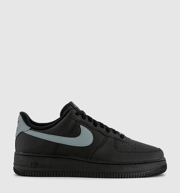 black nike trainers air force