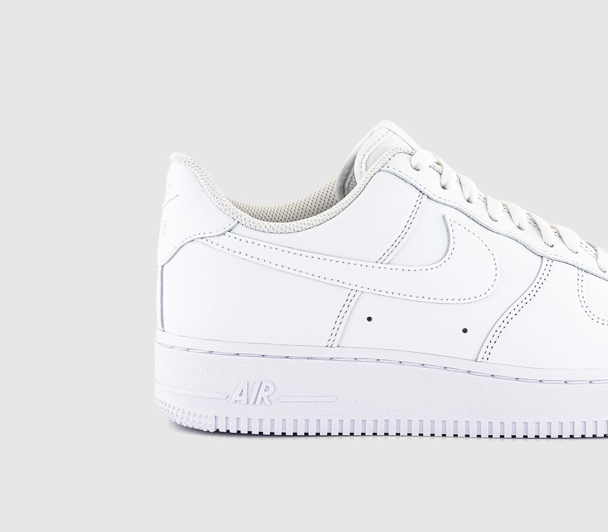 Nike Air Force 1 07 Trainers M White - Nike Air Force 1