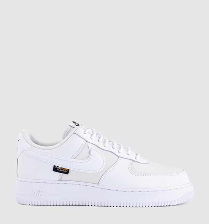 Nike Air Force 1 Trainers White Mono