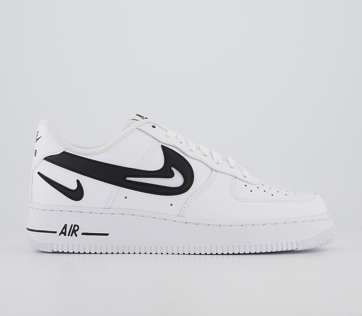white & black air force 1 07 trainers