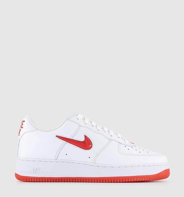 Nike Sportswear AIR FORCE 1 - Trainers - white/team red/white 