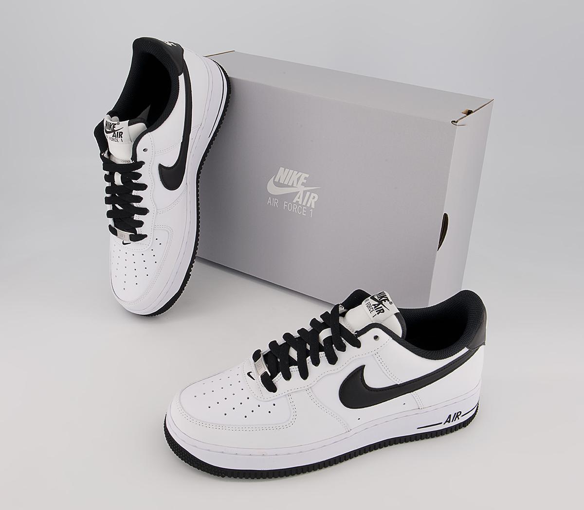 Nike Air Force 1 07 Trainers White Black White Nike Air Force 1 9039