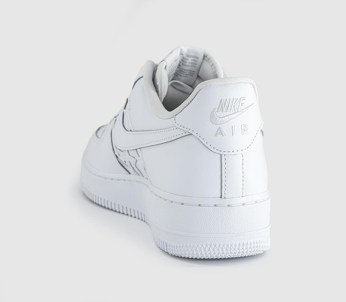 NikeAir Force 1 07 TrainersWhite White Metallic Silver