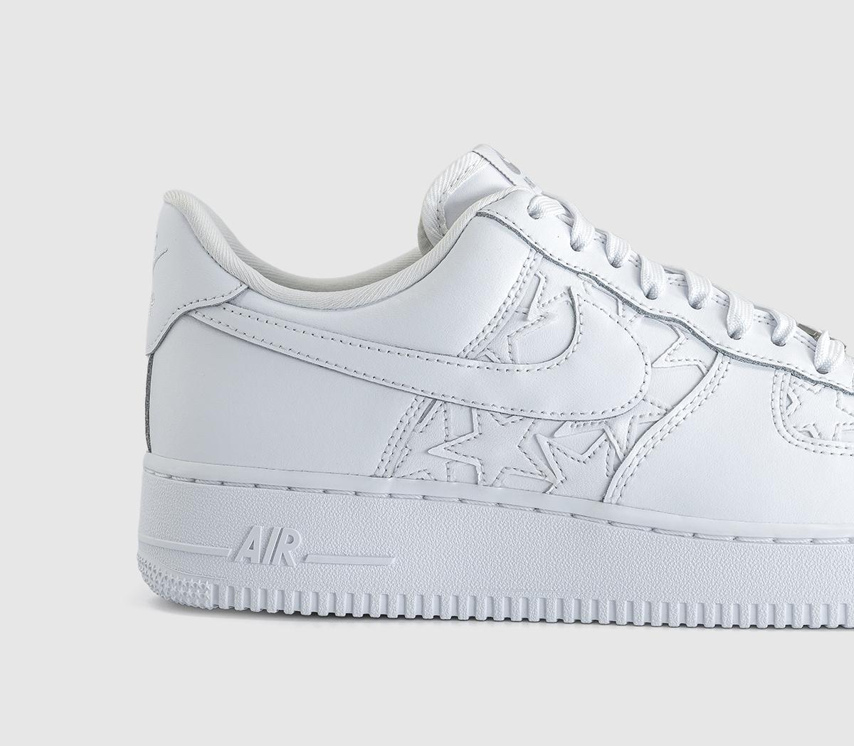 NikeAir Force 1 07 TrainersWhite White Metallic Silver