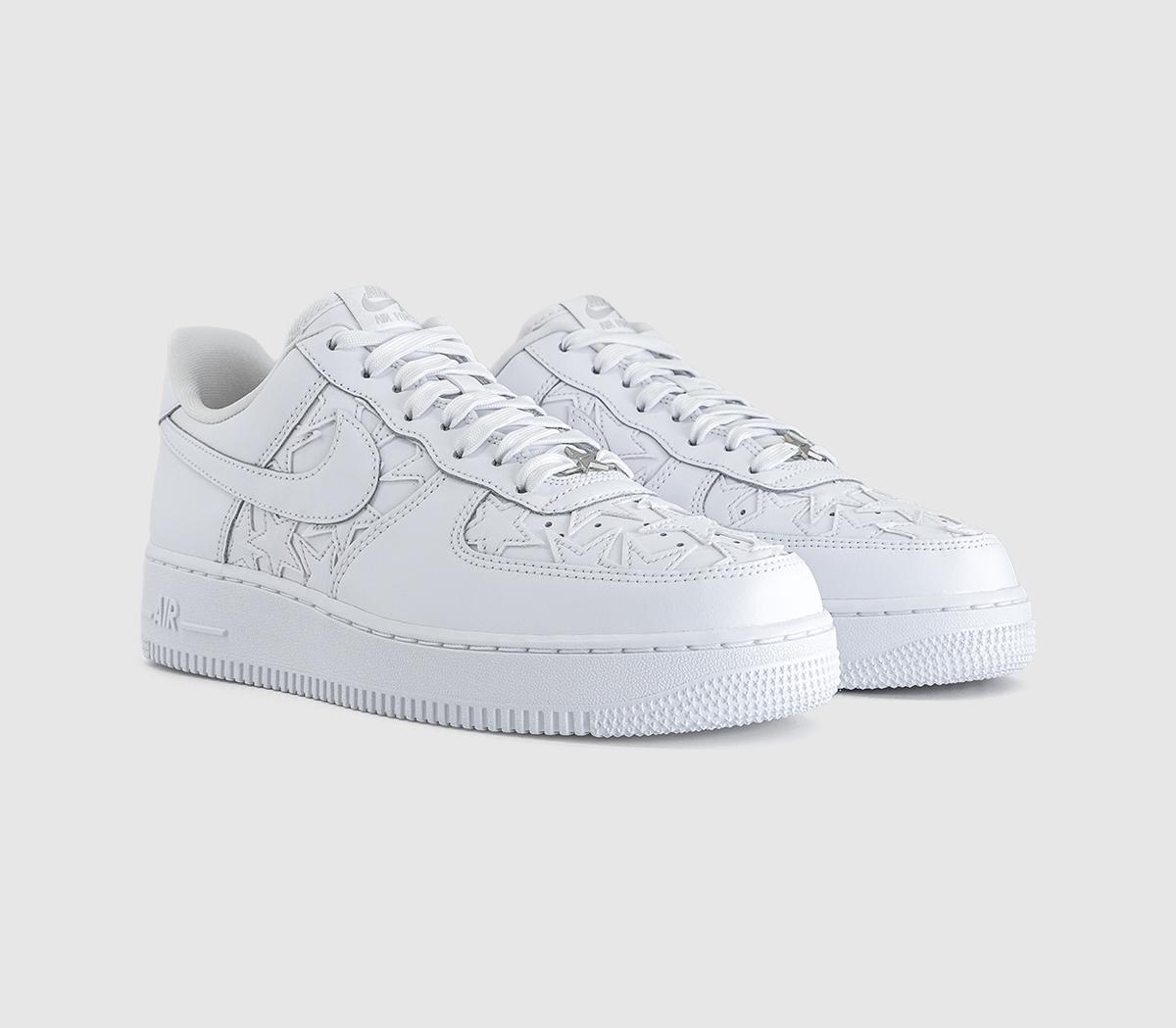NikeAir Force 1 07 TrainersWhite White Metallic Silver