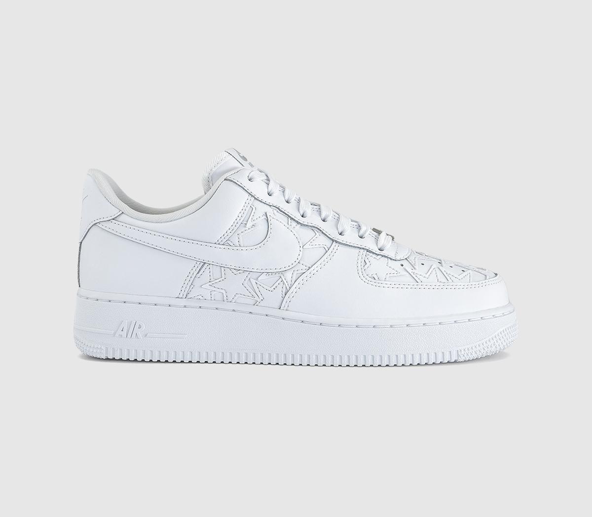 NikeAir Force 1 07 TrainersWhite White Metallic Silver