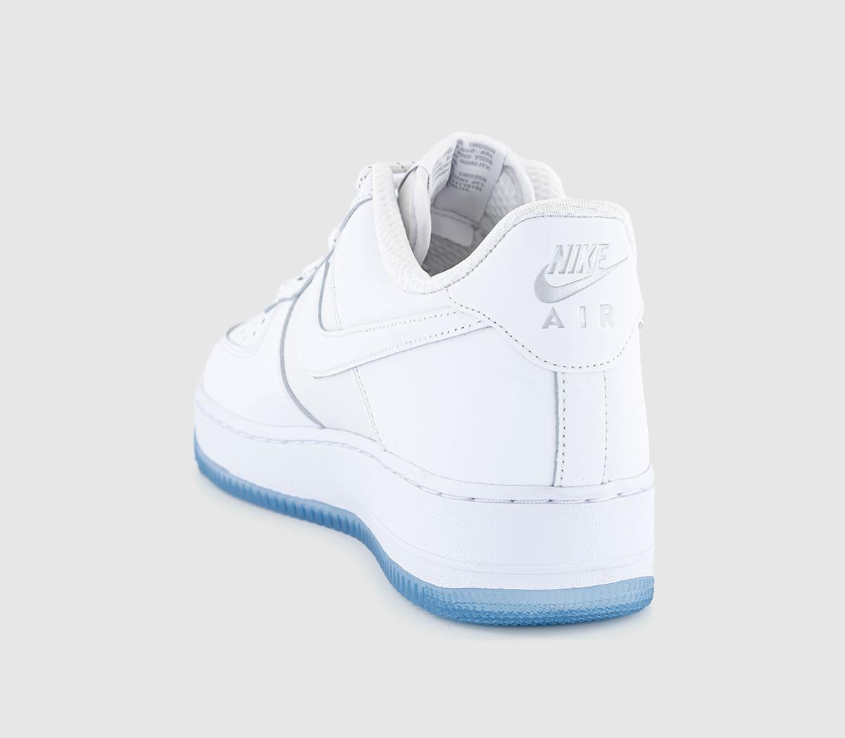 NikeAir Force 1 07 TrainersWhite White Reflect Silver