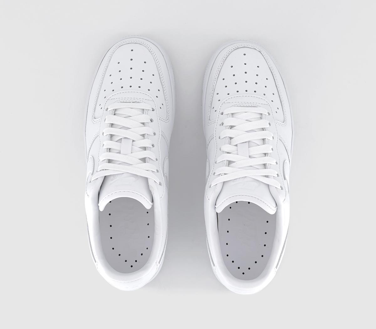 Nike Air Force 1 07 Trainers White White White F - Women's Trainers