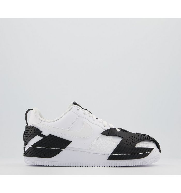 Nike Air Force 1 07 Trainers Ndstrkt White White Black Canvas,White,Natural,Blue,Pink,Black