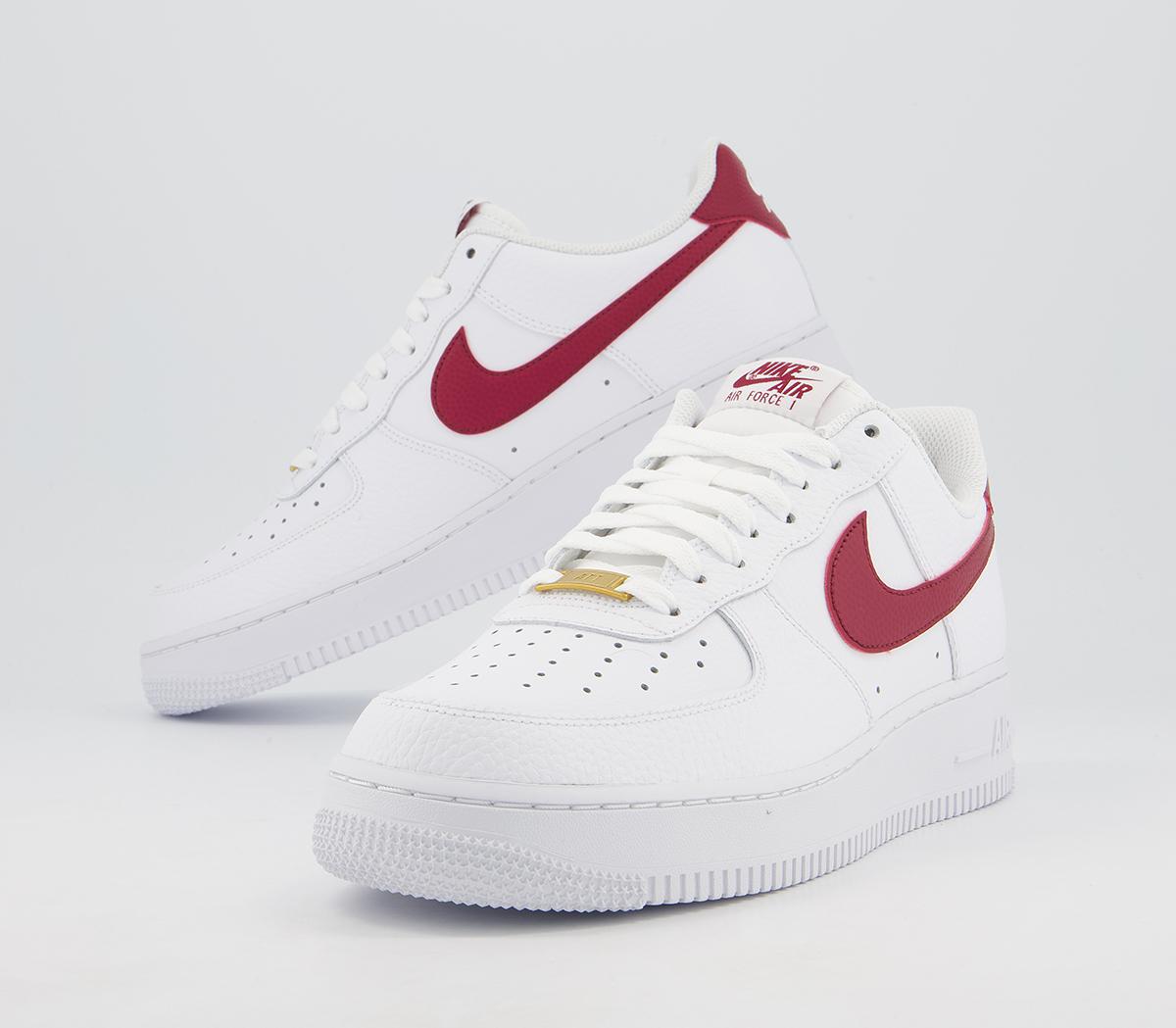 nike air force 1 low noble red