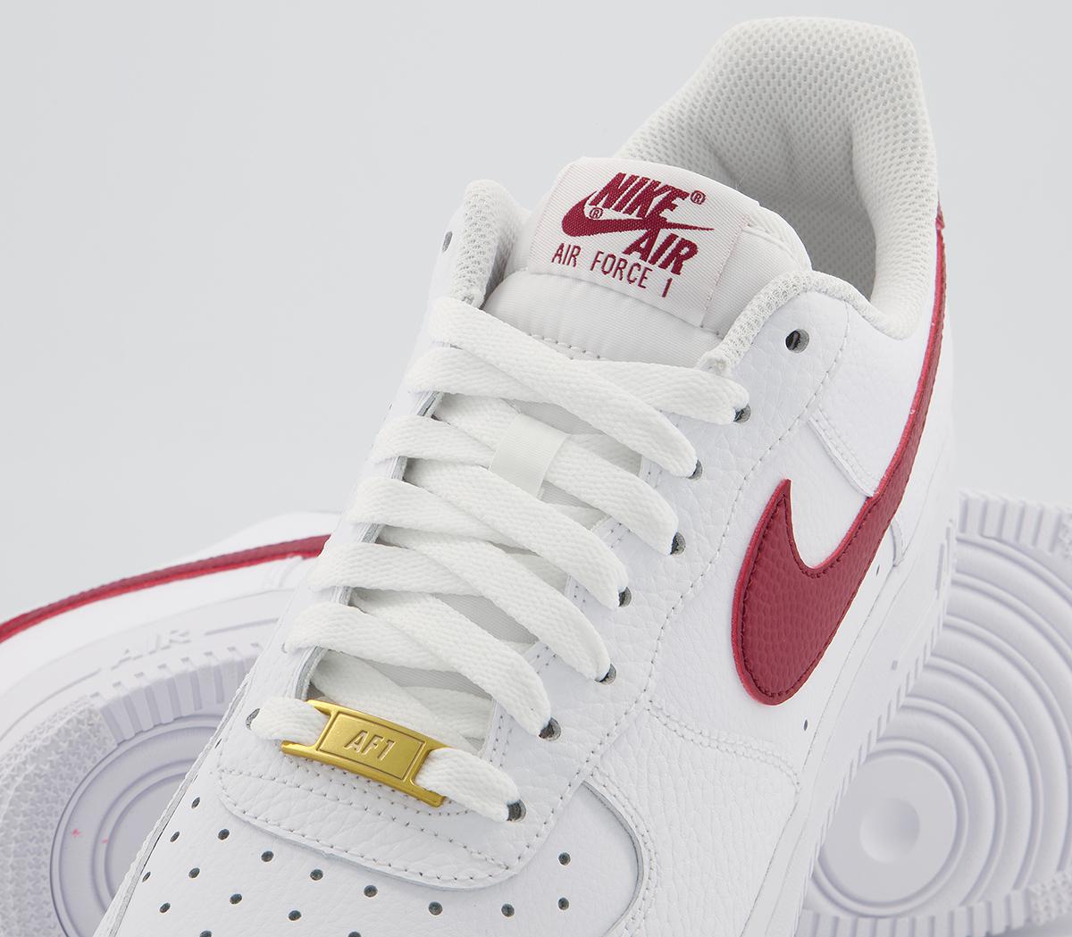 nike airforce 1 red tick