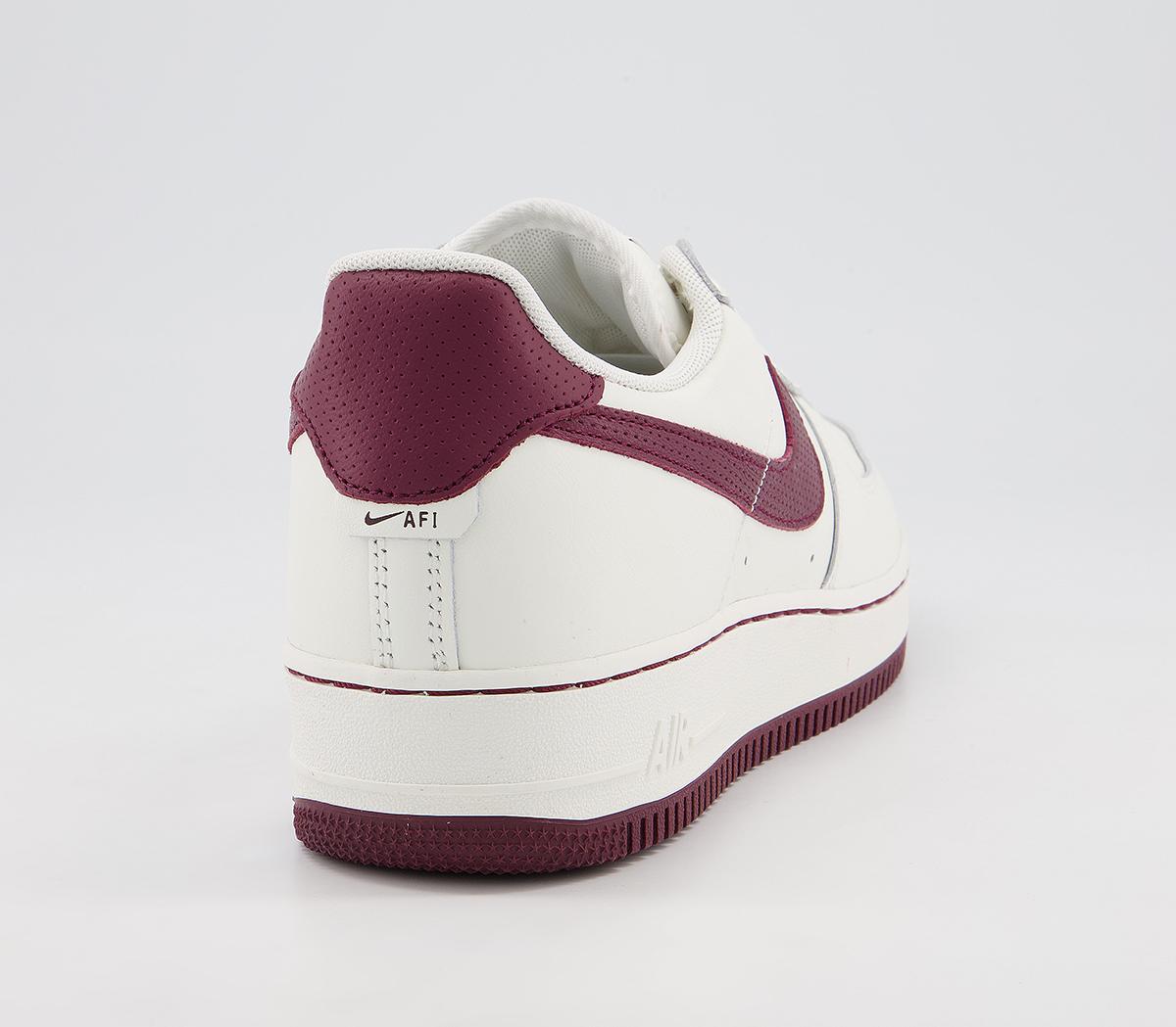 Nike Air Force 1 07 Trainers Nike Air Force 1 07 Trainers Craft Sail Dark Beetroot