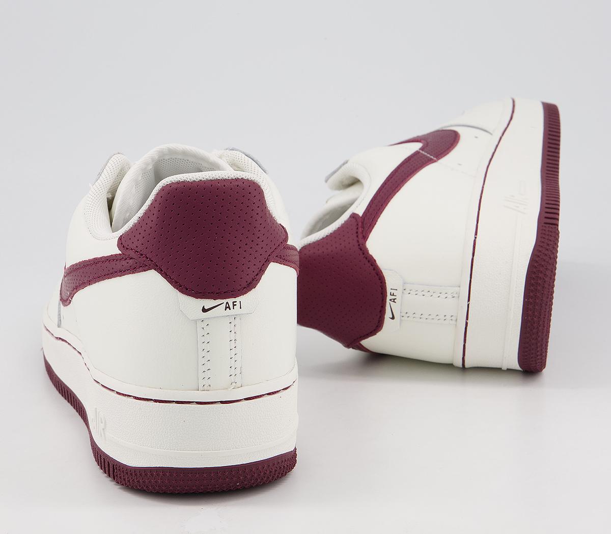 Nike Air Force 1 07 Trainers Nike Air Force 1 07 Trainers Craft Sail Dark Beetroot
