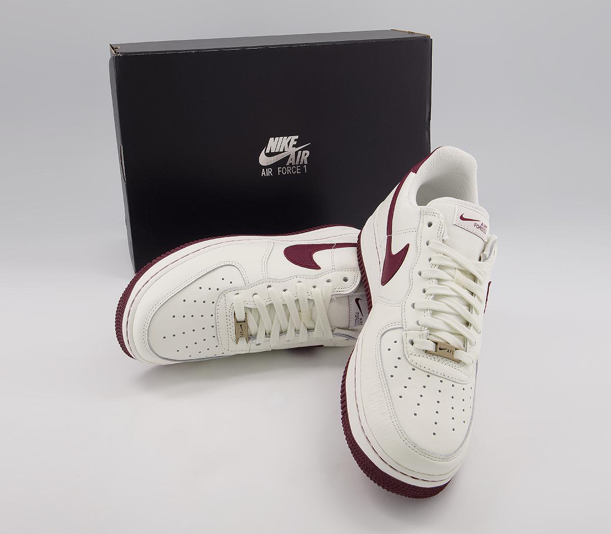Nike Air Force 1 07 Trainers Nike Air Force 1 07 Trainers Craft Sail Dark Beetroot