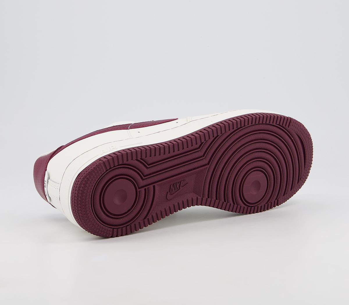 Nike Air Force 1 07 Trainers Nike Air Force 1 07 Trainers Craft Sail Dark Beetroot