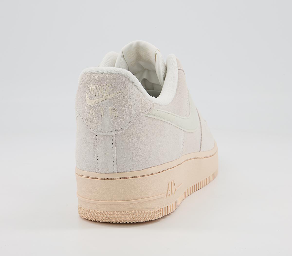 Nike Air Force 1 07 Trainers Nike Air Force 1 07 Trainers Summit White Pearl White Black