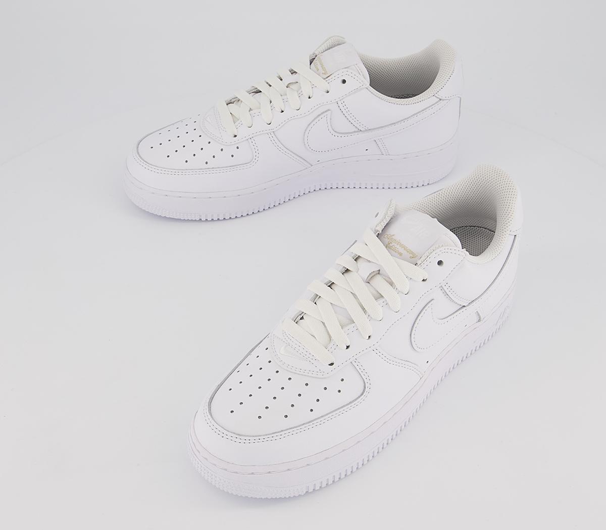 Nike Nike Air Force 1 Anniversary Nike Nike Air Force 1 Anniversary White Metallic Gold