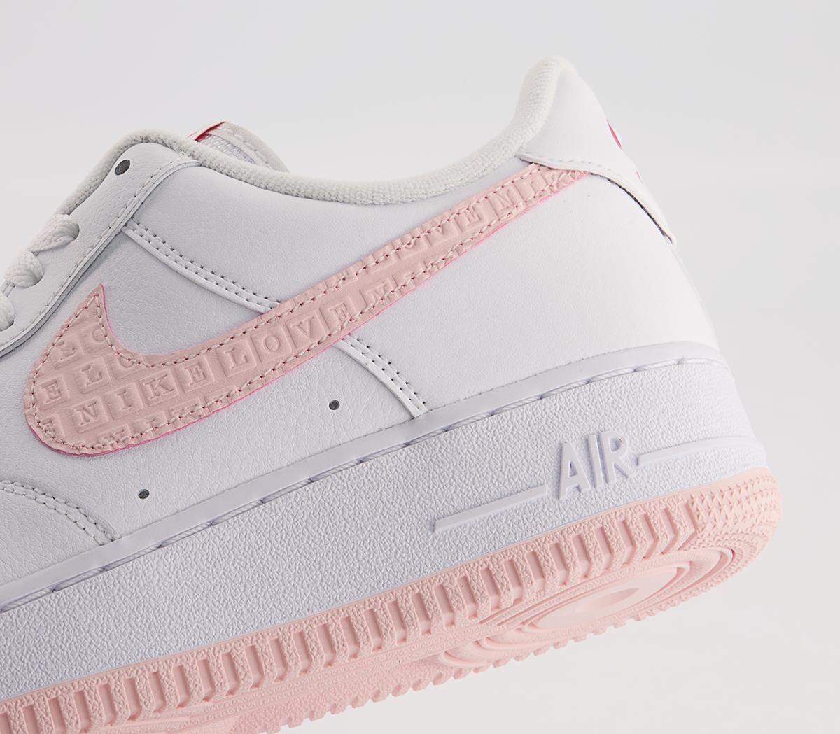 Nike Air Force 1 07 Trainers Nike Air Force 1 07 Trainers White Atmosphere University Red
