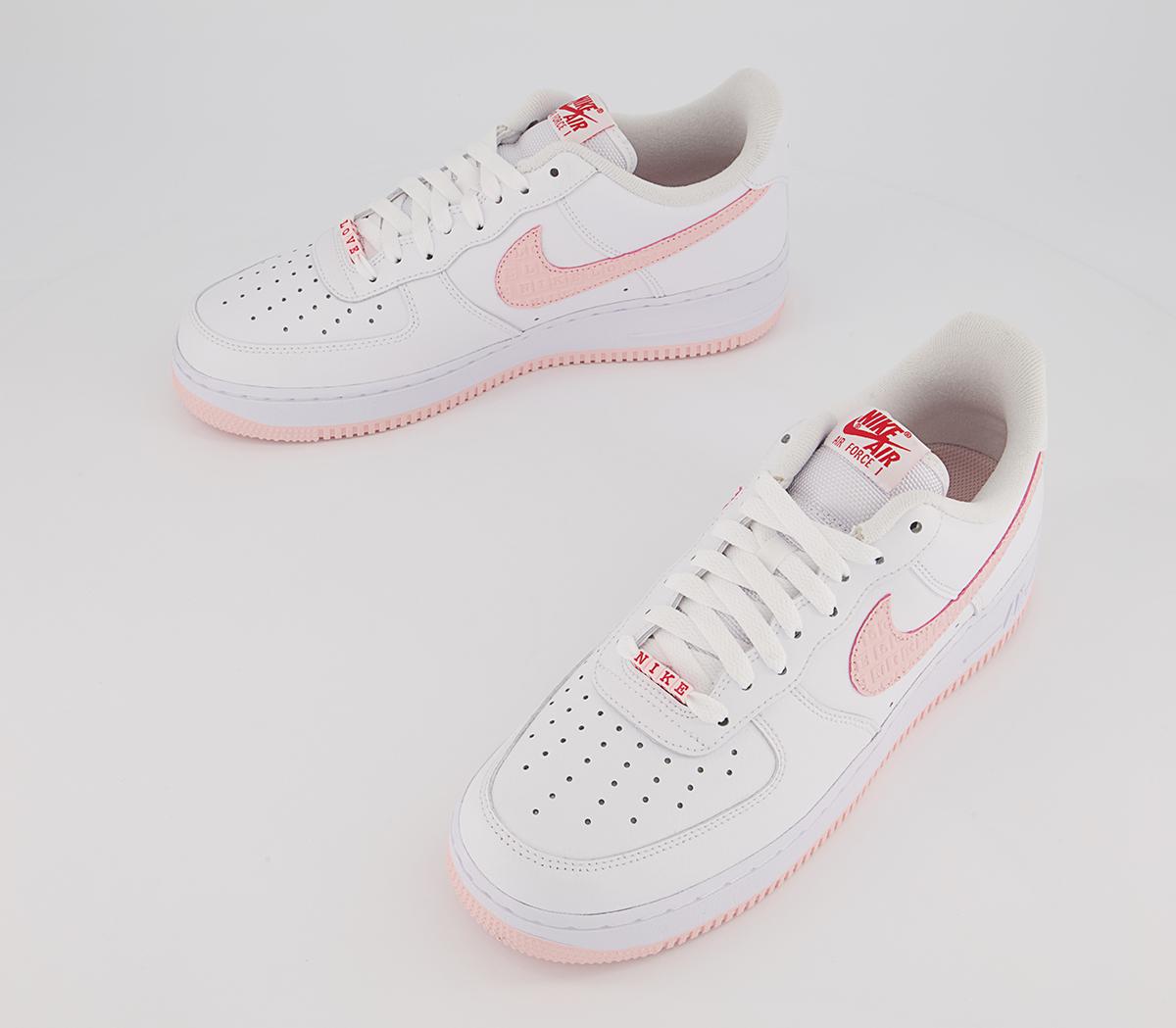 Nike Air Force 1 07 Trainers Nike Air Force 1 07 Trainers White Atmosphere University Red