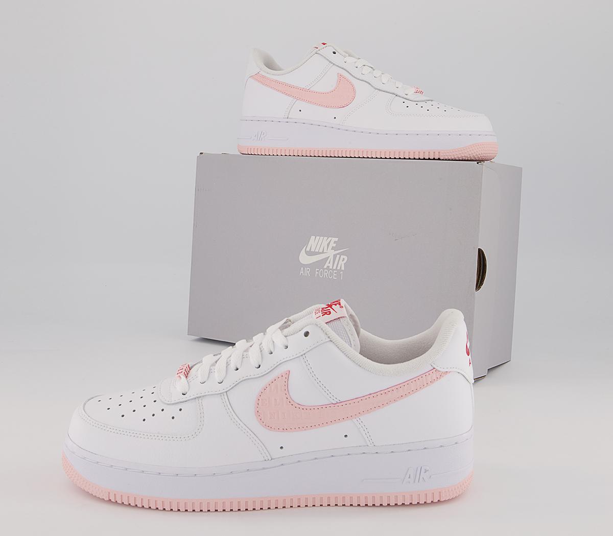 Nike Air Force 1 07 Trainers Nike Air Force 1 07 Trainers White Atmosphere University Red