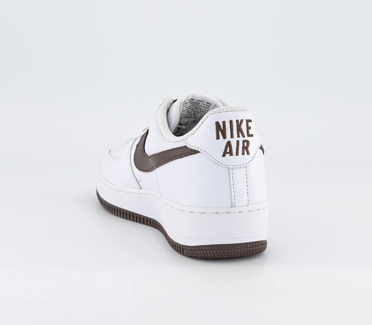 NikeAir Force 1 07 TrainersWhite Chocolate Metallic Gold