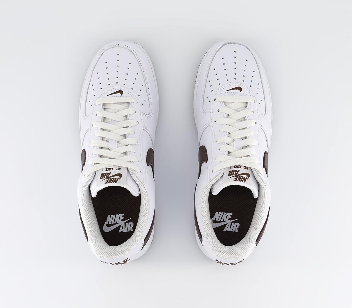 NikeAir Force 1 07 TrainersWhite Chocolate Metallic Gold