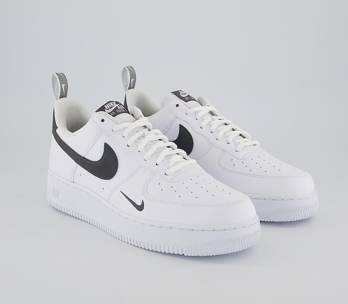 NikeAir Force 1 07 TrainersWhite Metallic Dark Grey