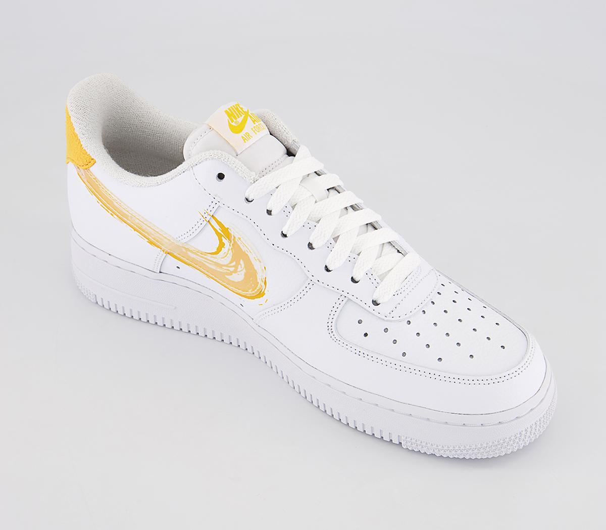 Nike Air Force 1 07 Trainers Nike Air Force 1 07 Trainers White Solar Flare