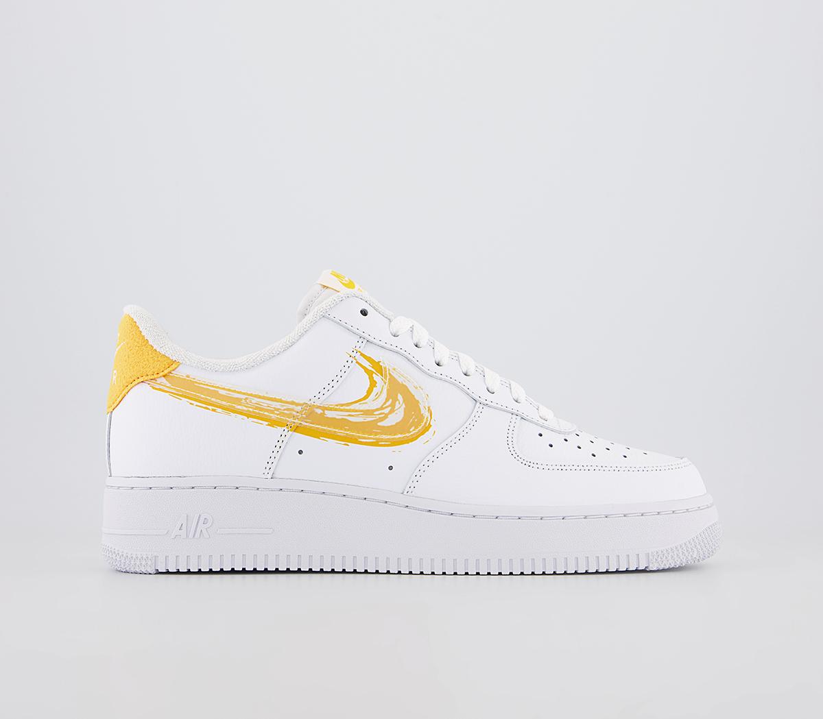 NikeAir Force 1 07 Trainers White Solar Flare