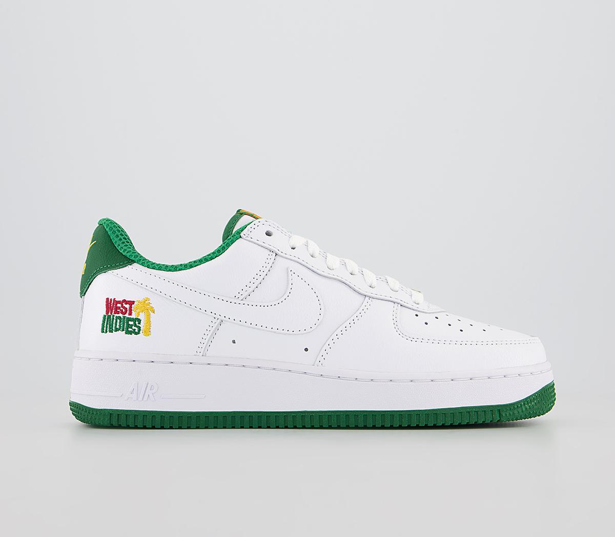 Nike air force 1 store 07 green and white