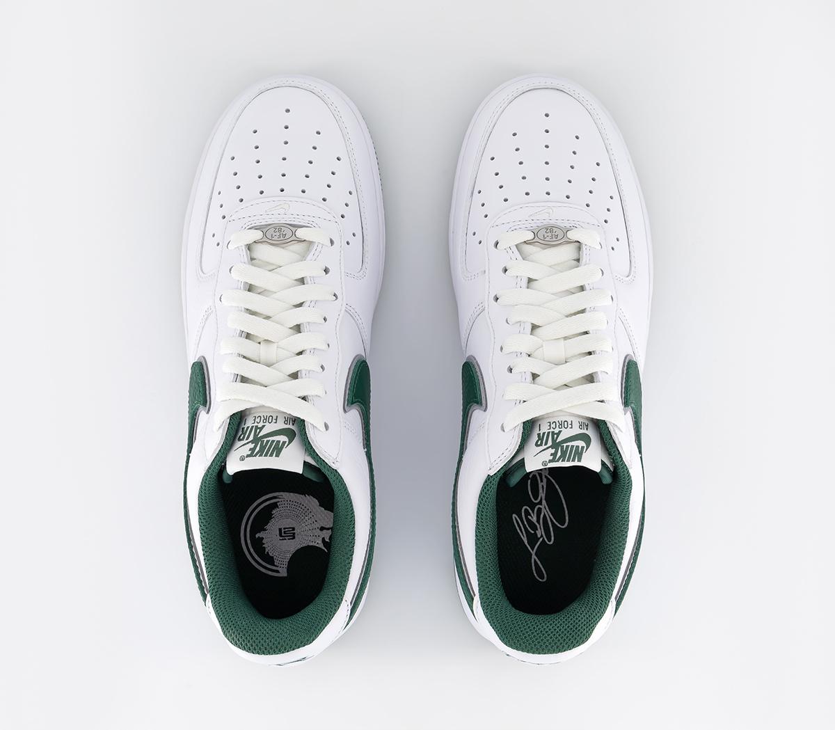 NikeAir Force 1 07 TrainersWhite Deep Forest Wolf Grey