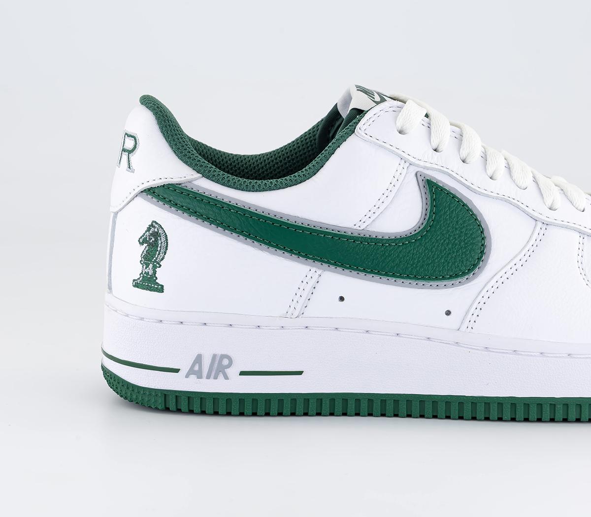 NikeAir Force 1 07 TrainersWhite Deep Forest Wolf Grey