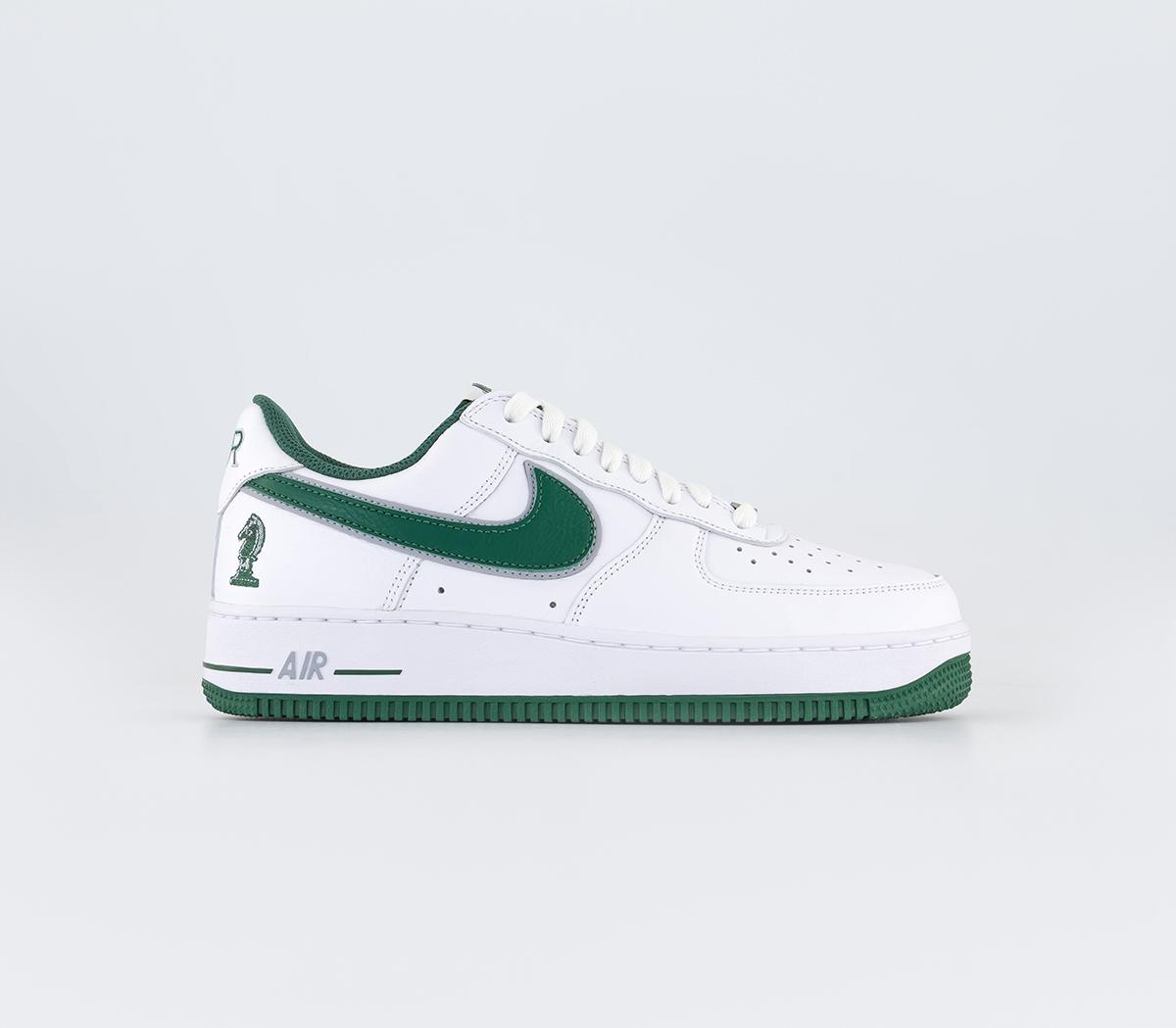 NikeAir Force 1 07 TrainersWhite Deep Forest Wolf Grey