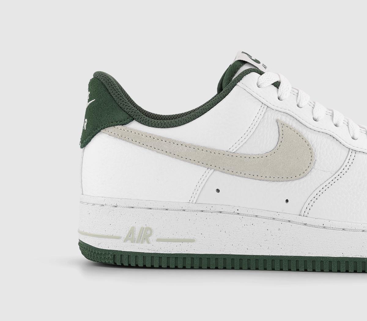 NikeAir Force 1 07 Trainers NikeAir Force 1 07 TrainersWhite Sea Glass Vintage Green