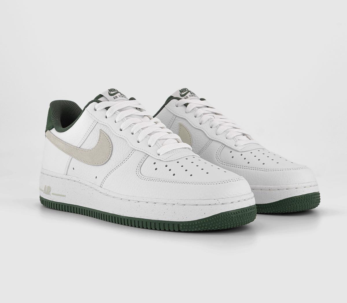 NikeAir Force 1 07 Trainers NikeAir Force 1 07 TrainersWhite Sea Glass Vintage Green