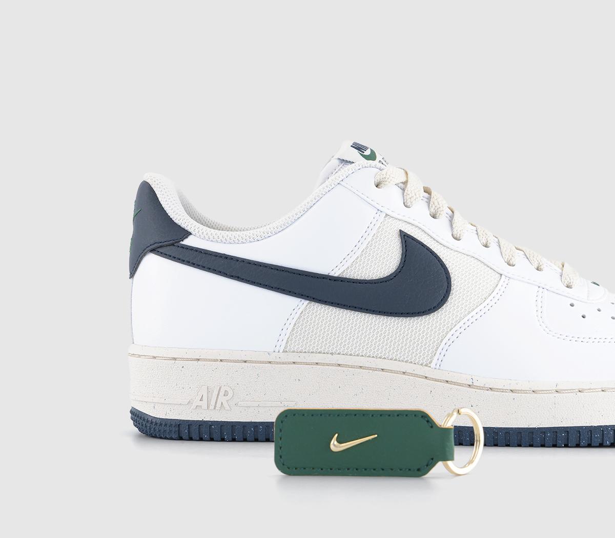 NikeAir Force 1 07 TrainersWhite Obsidian Fir Phantom