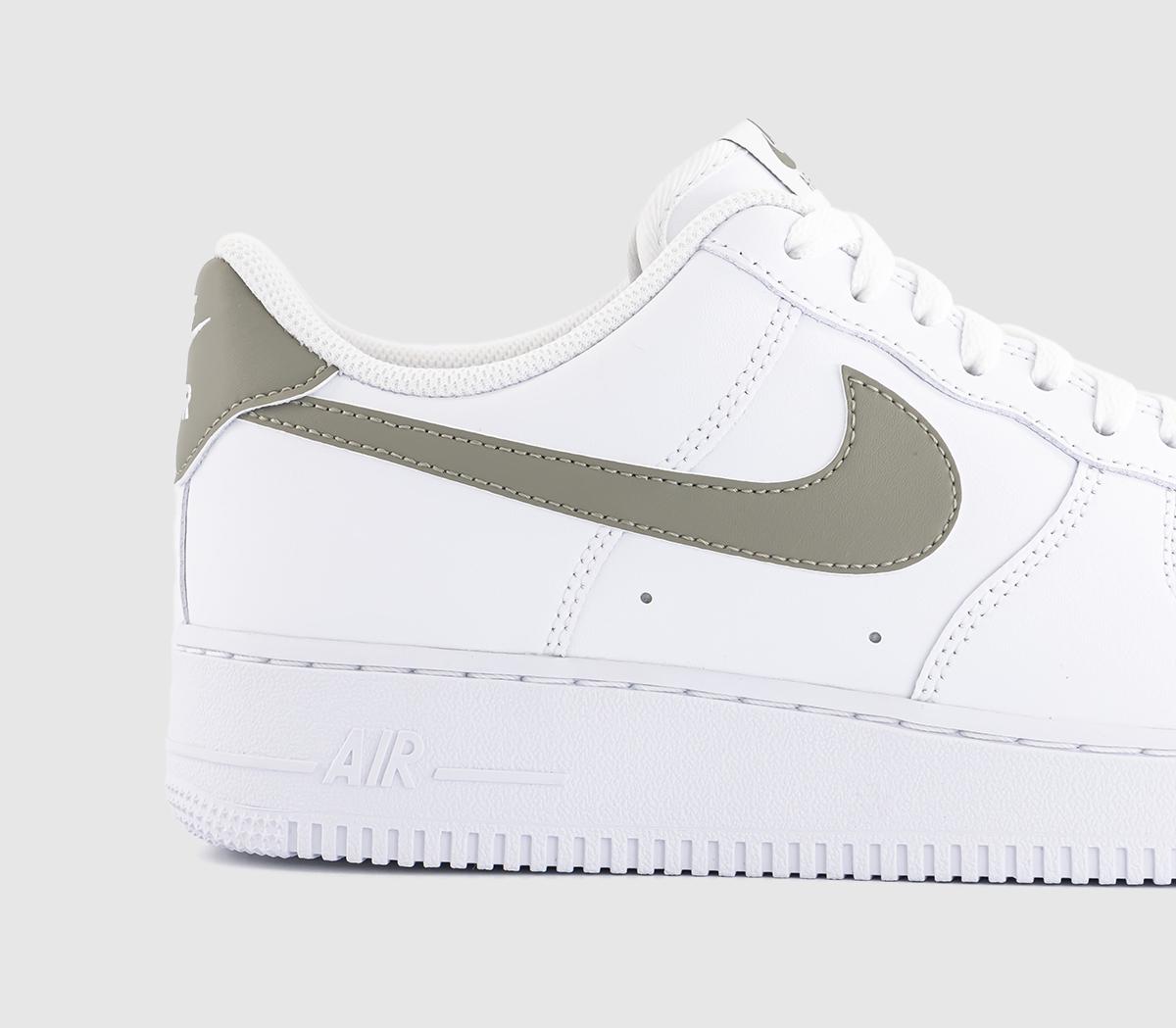 Nike Air Force 1 07 Trainers Nike Air Force 1 07 Trainers White Light Army