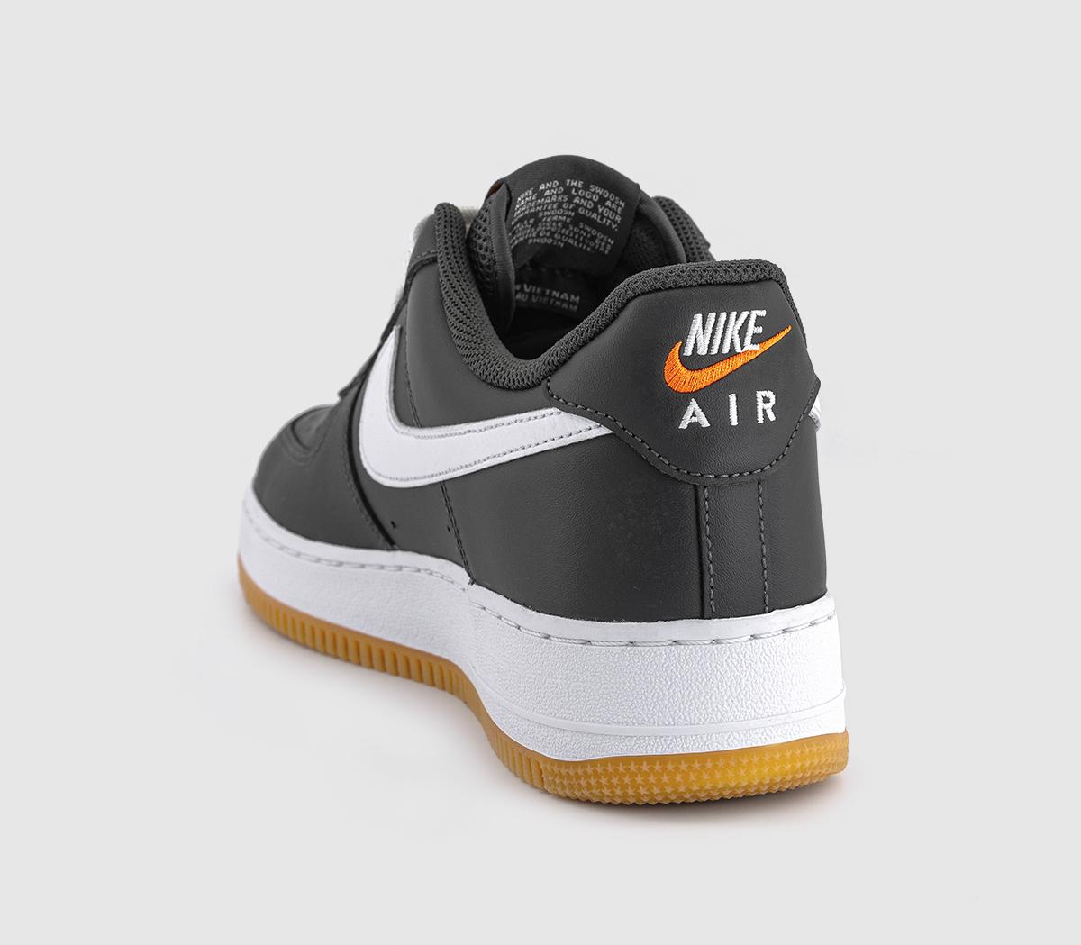 NikeAir Force 1 07 Trainers M NikeAir Force 1 07 Trainers MAnthracite White Gum Yellow