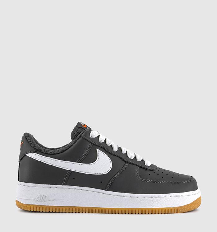 Nike Air Force 1 '07 LV8 UT White Metallic Dark Grey UK 10.5