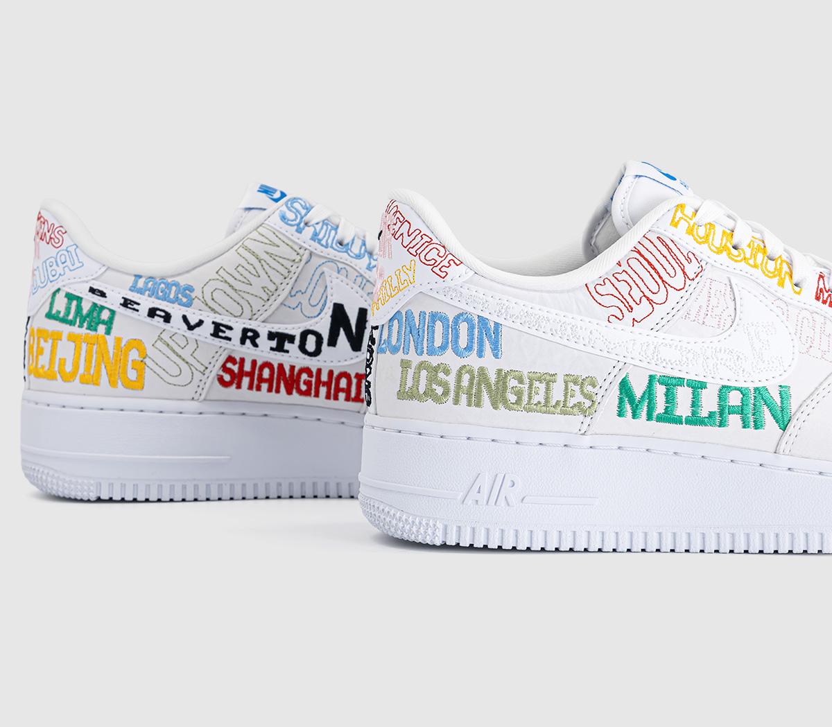 NikeAir Force 1 07 TrainersWhite White Bold