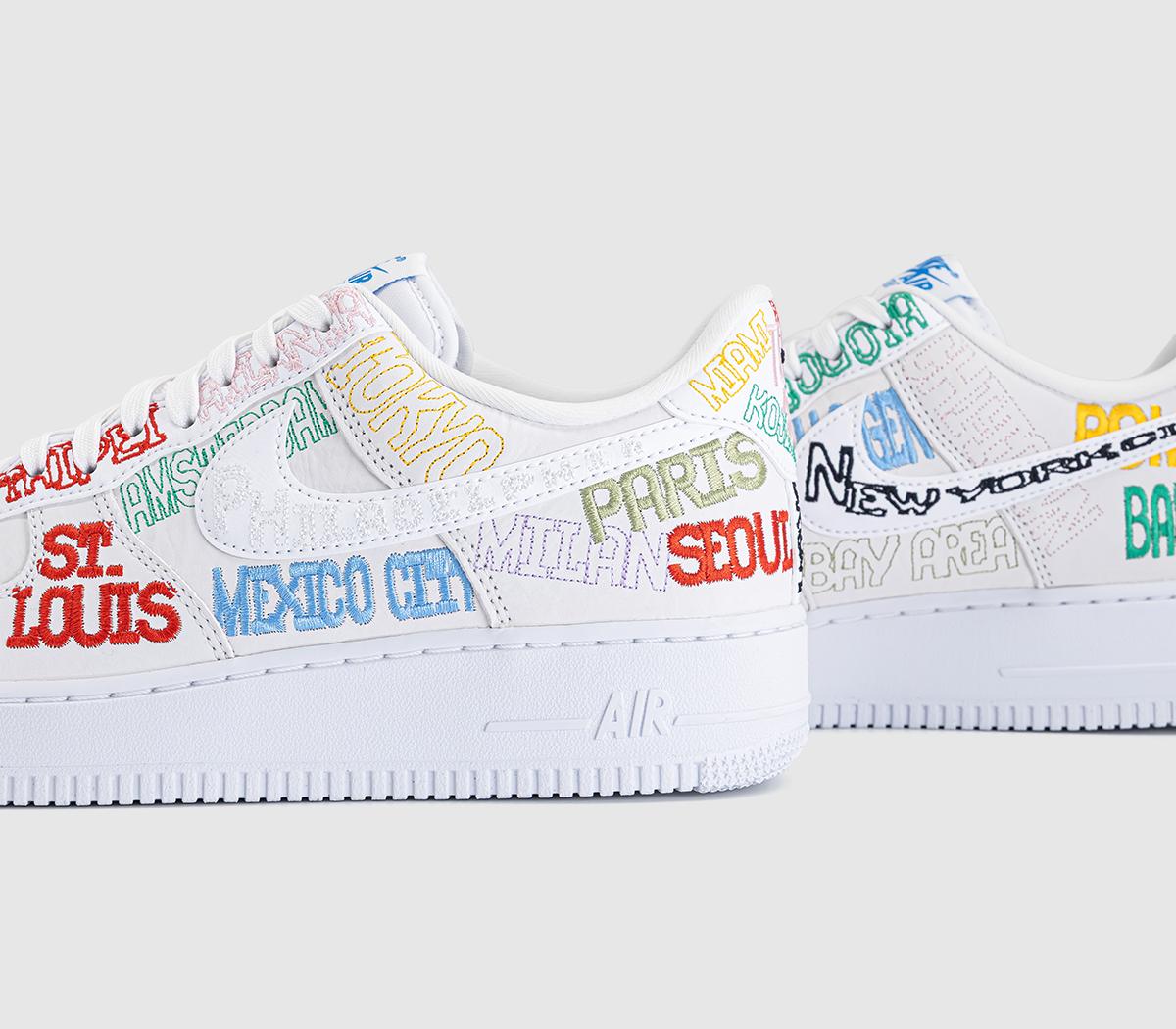 NikeAir Force 1 07 TrainersWhite White Bold
