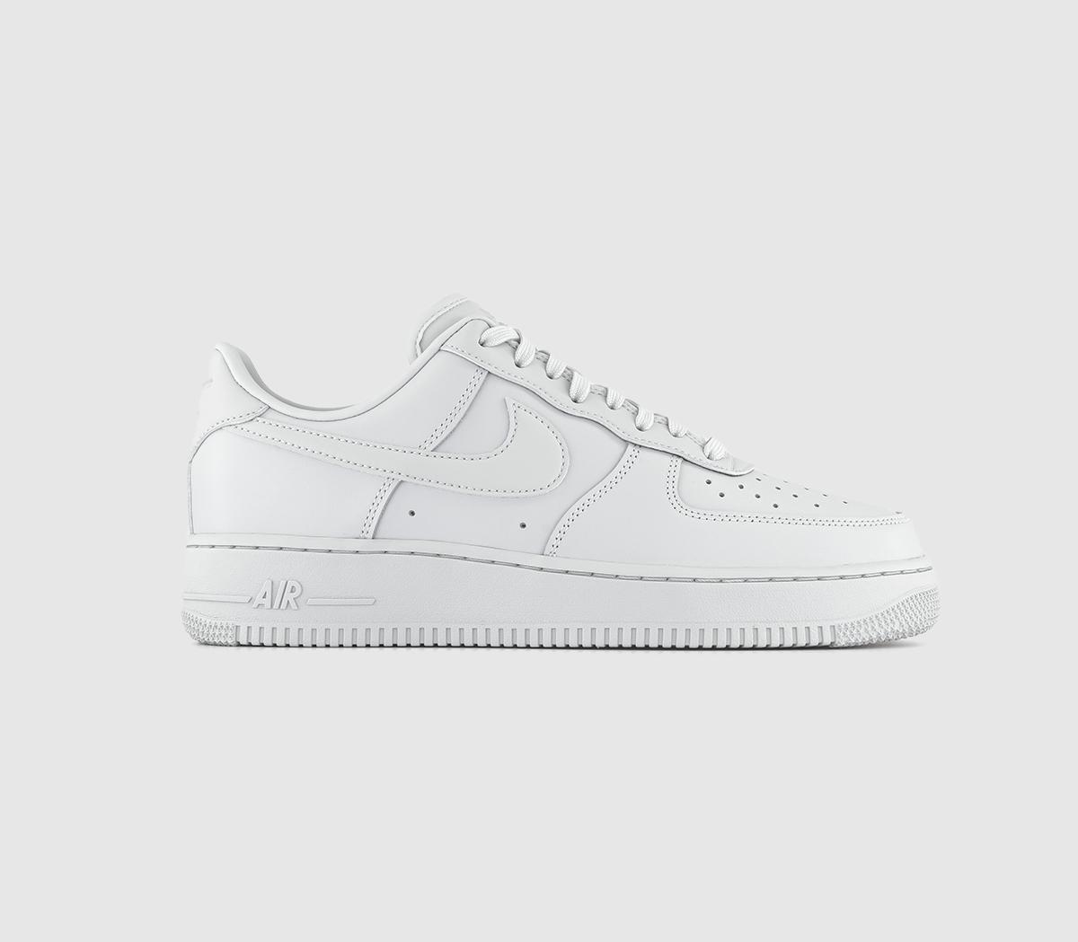 Light grey air store force 1 07 trainers