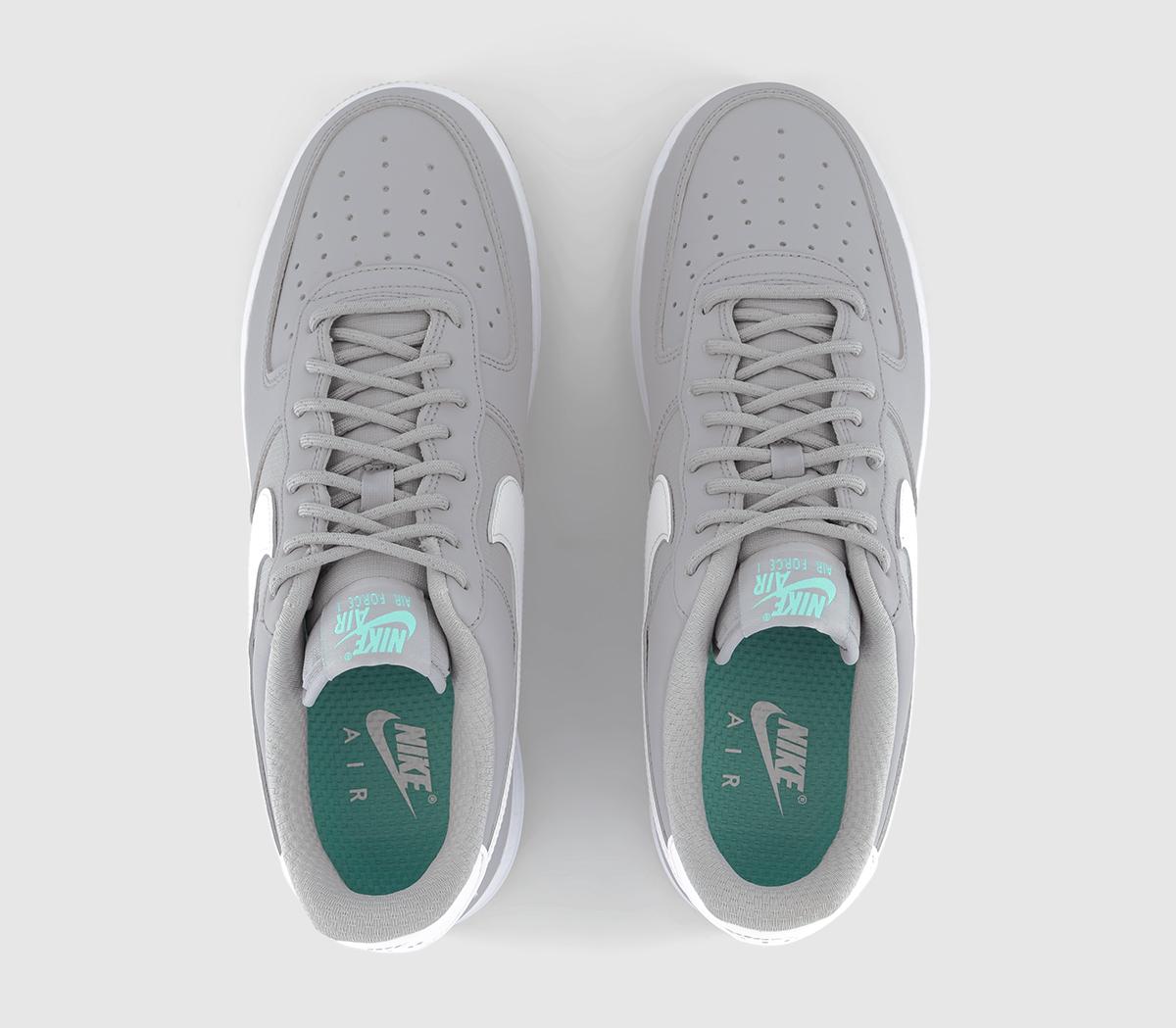 NikeAir Force 1 '07 TrainersWolf Grey White Hyper Turquoise