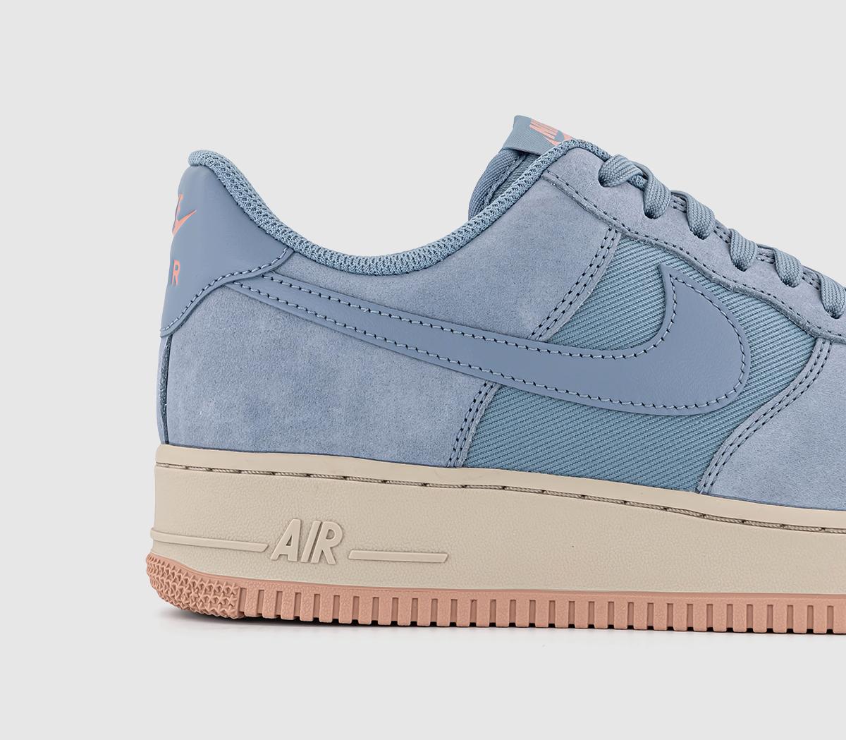 NikeAir Force 1 07 TrainersAshen Slate Ashen Slate Red Stardust Sanddrift
